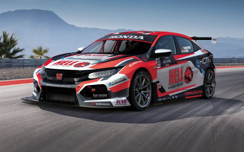 Livery revealed for KCMG WTCR Honda Civic Type R TCRs | WTCR